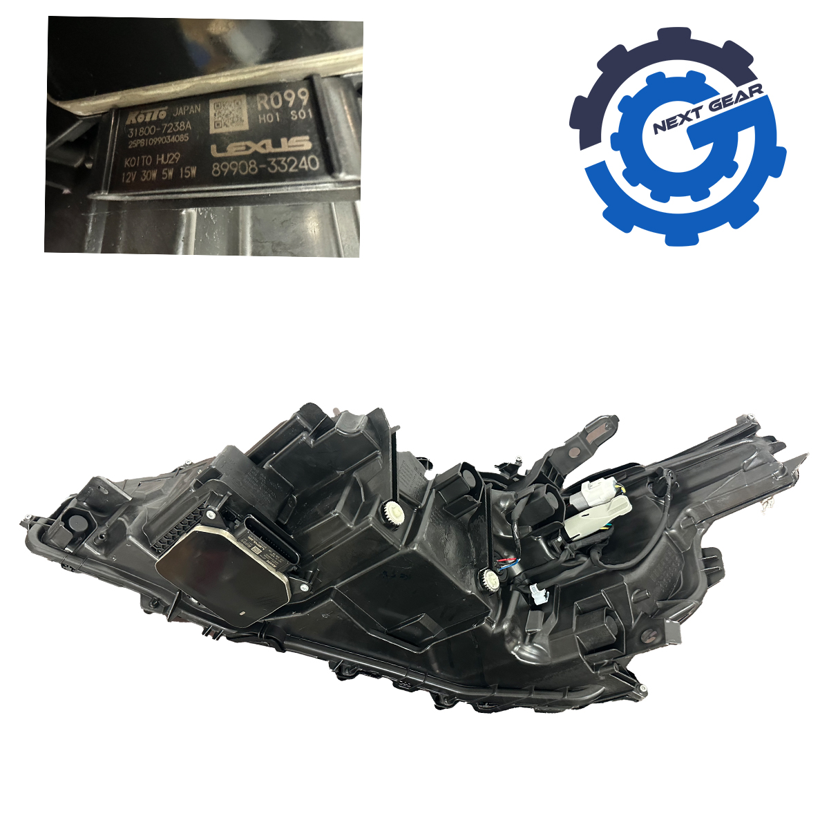 Đèn pha Lexus LS600 2009 (Đèn lái trước LS600) Mã phụ tùng 8115050431