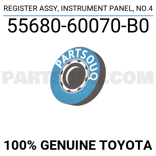 Cửa gió điều hòa Land FZJ100 2003 Mã phụ tùng 5568060070B0