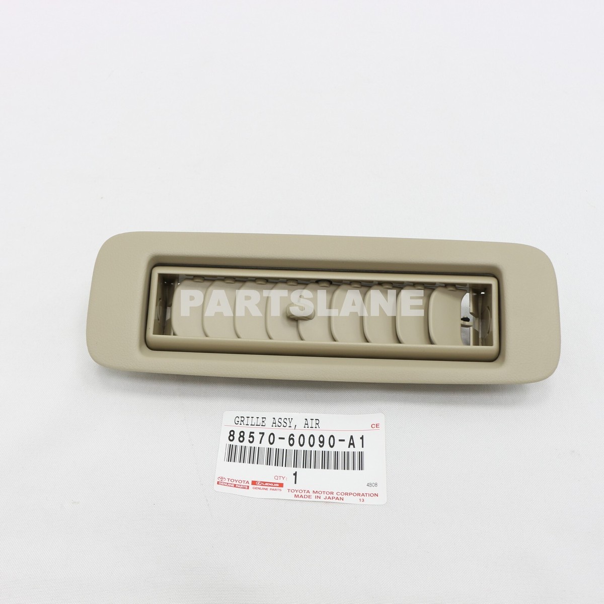 Cửa gió giàn lạnh sau Land FZJ100 2003 Mã phụ tùng 8857060090A1-8857060090B1