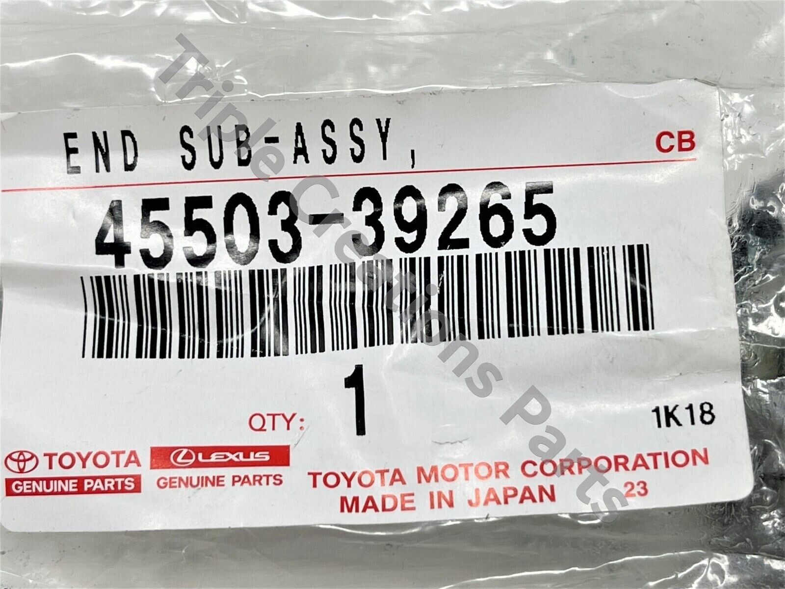 Rô tuyn lái trong Lexus GX470 Mã phụ tùng 4550339265