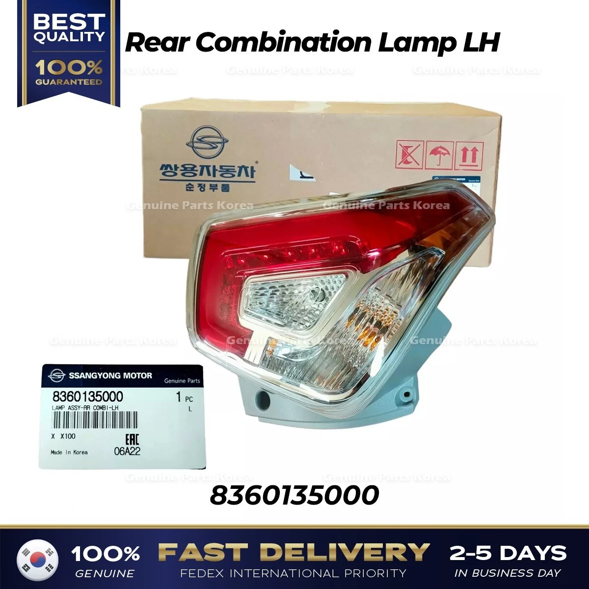 Ca lăng Rexton II Mã phụ tùng 9638799940