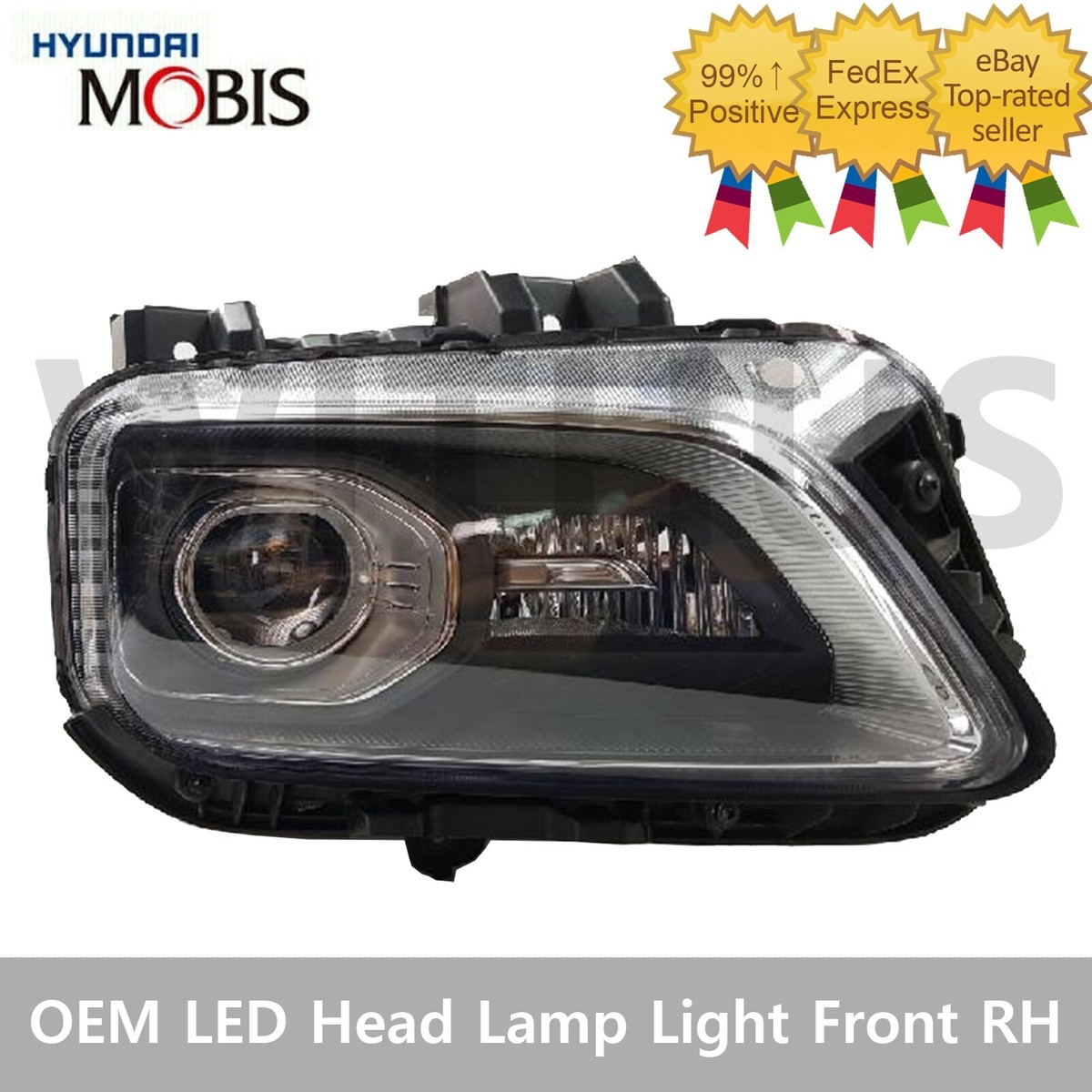 Đèn pha Hyundai Solati (Đèn lái trước Solati) Mã phụ tùng 9210159100