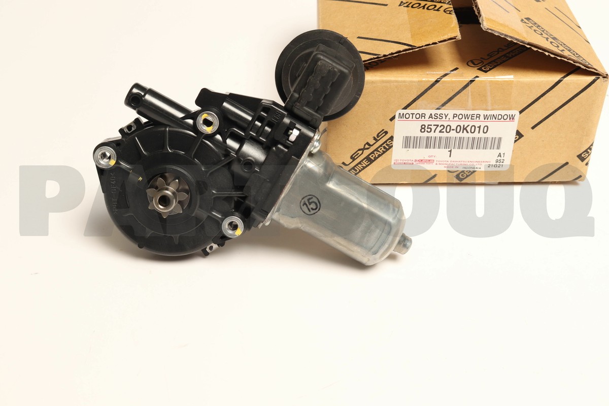 Mô tơ lên xuống kính cánh cửa trước Innova Mã phụ tùng 857200k010