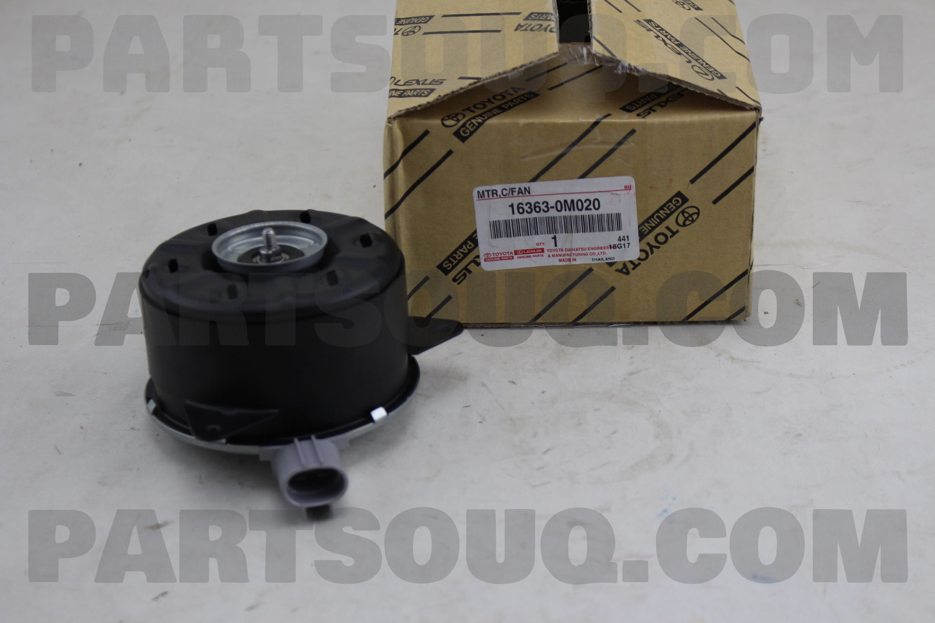 Mô tơ quạt két nước Altis 2012 Mã phụ tùng 163630M020