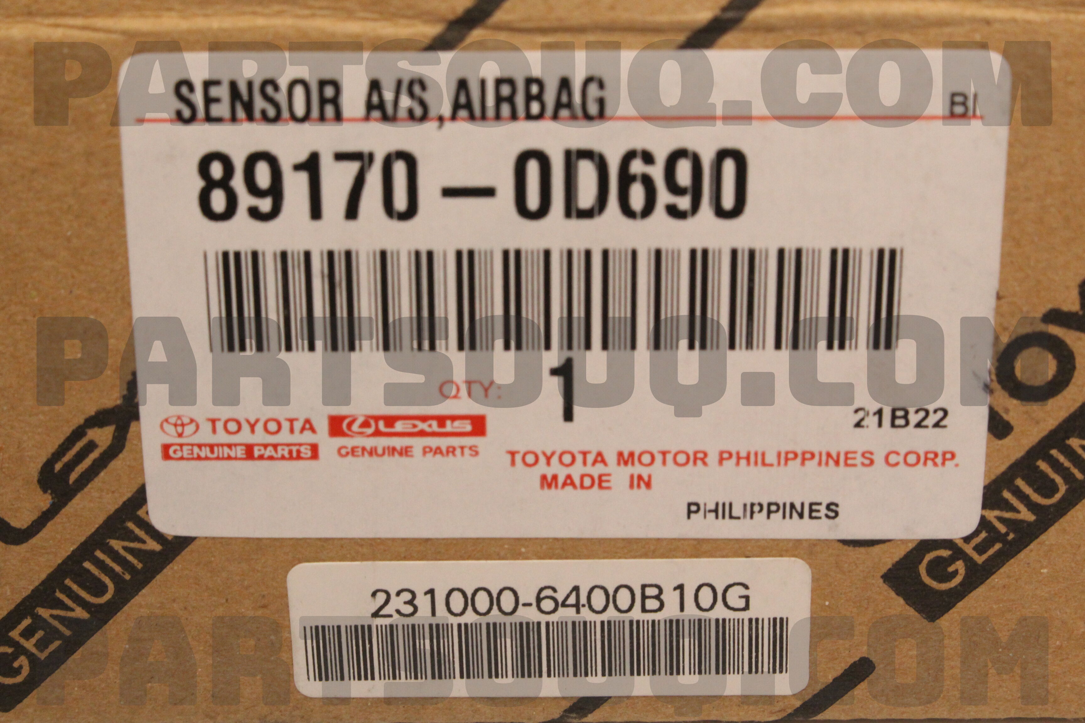 Hộp điều khiển túi khí trung tâm Vios 2014 G Mã phụ tùng 891700D690