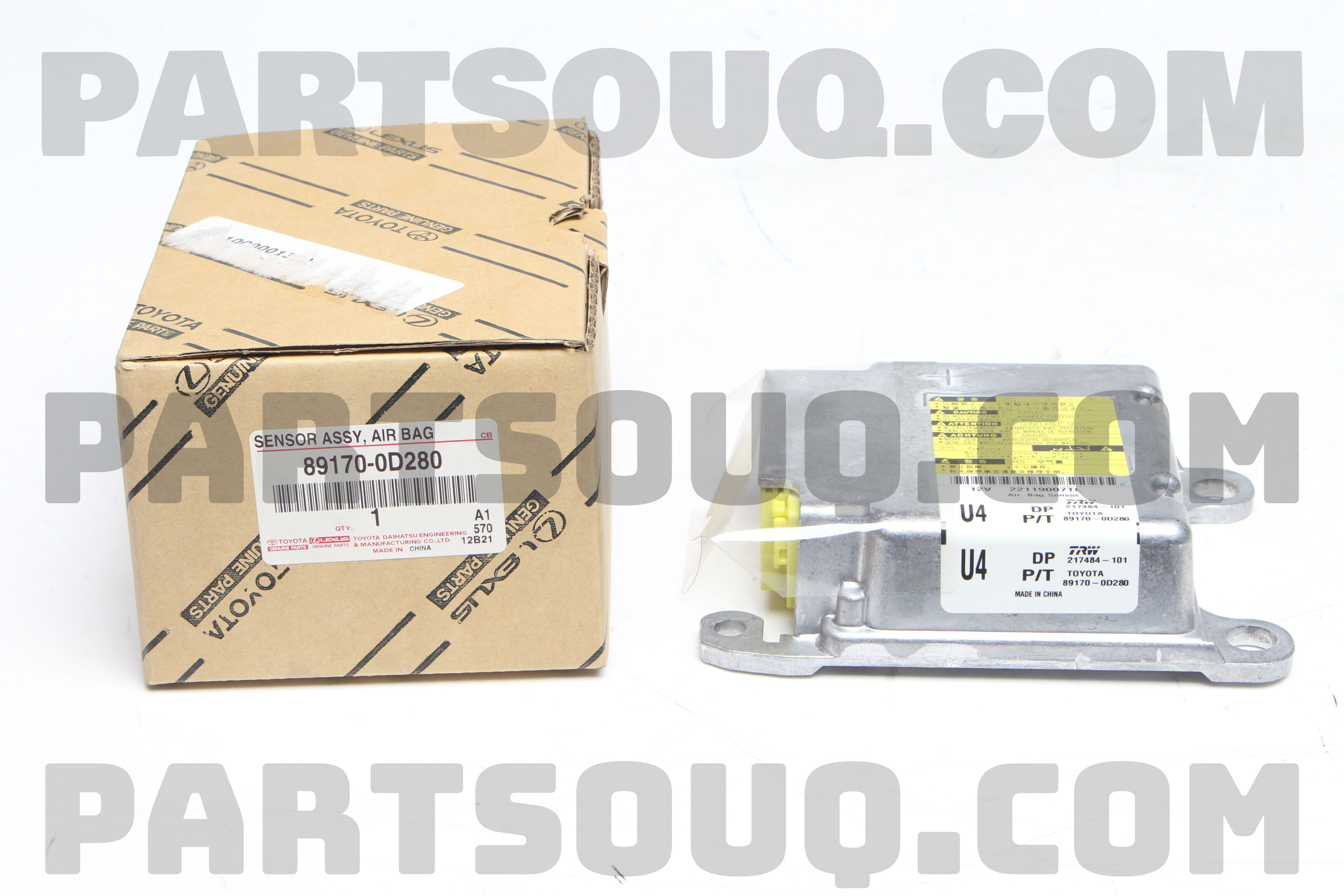 Hộp điều khiển túi khí trung tâm Vios 2007-2011 Mã phụ tùng 891700D280
