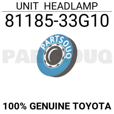 Đèn pha Camry 2.5 Q (2 bi xenon) (Đèn lái trước Camry 2.5 Q) Mã phụ tùng 8118533G70