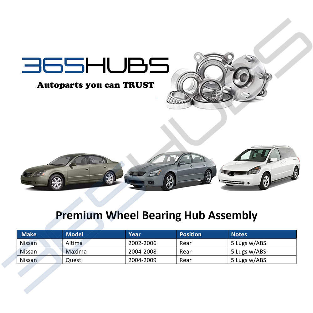 Bạc đạn bánh sau Nissan Murano (Bi moay ơ sau Nissan Murano) Mã phụ tùng 43202ck000