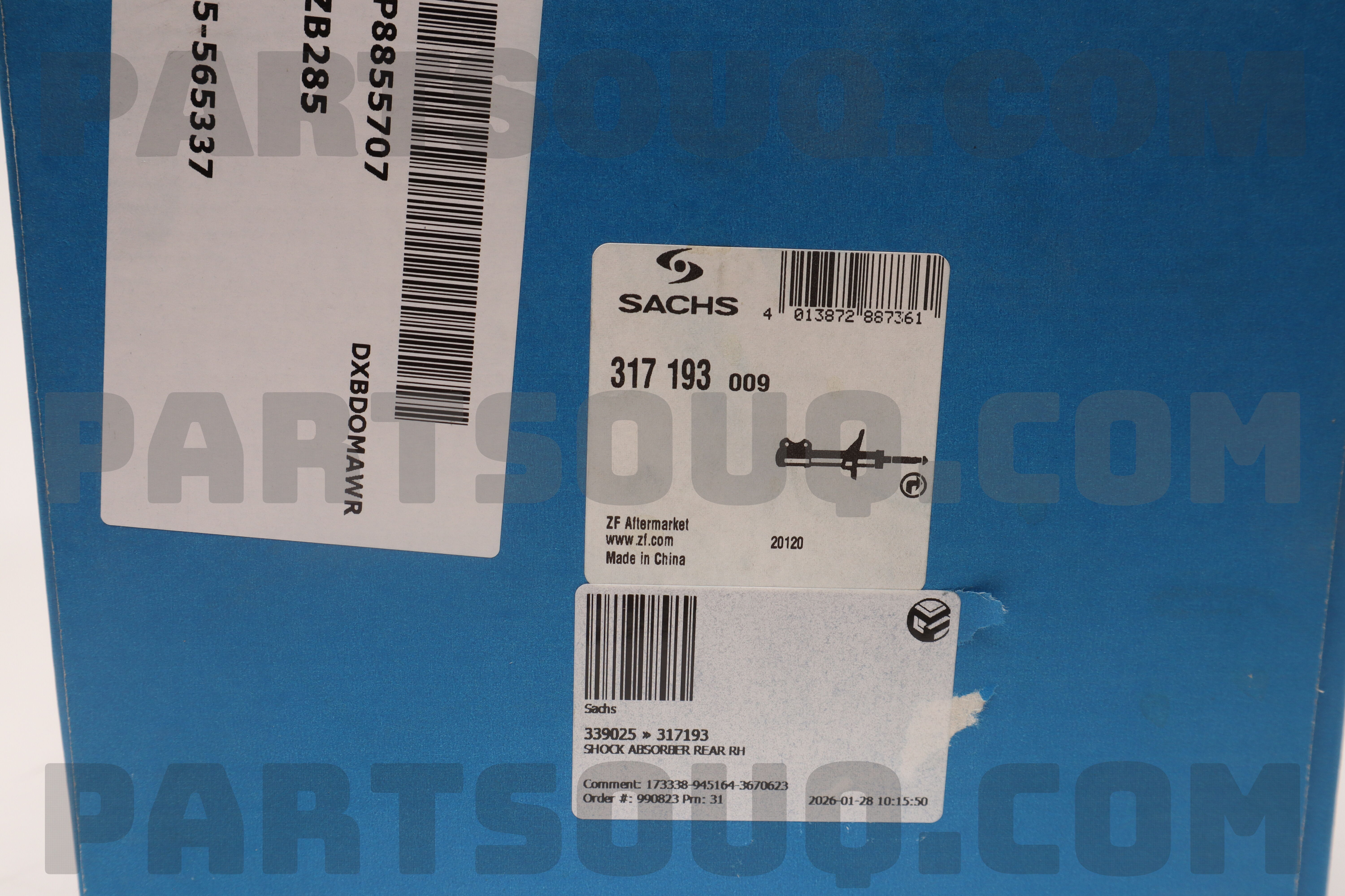 Giảm xóc sau Camry 2007-2010 USA (Phuộc nhún sau Camry USA 2012) Mã phụ tùng 4853089015
