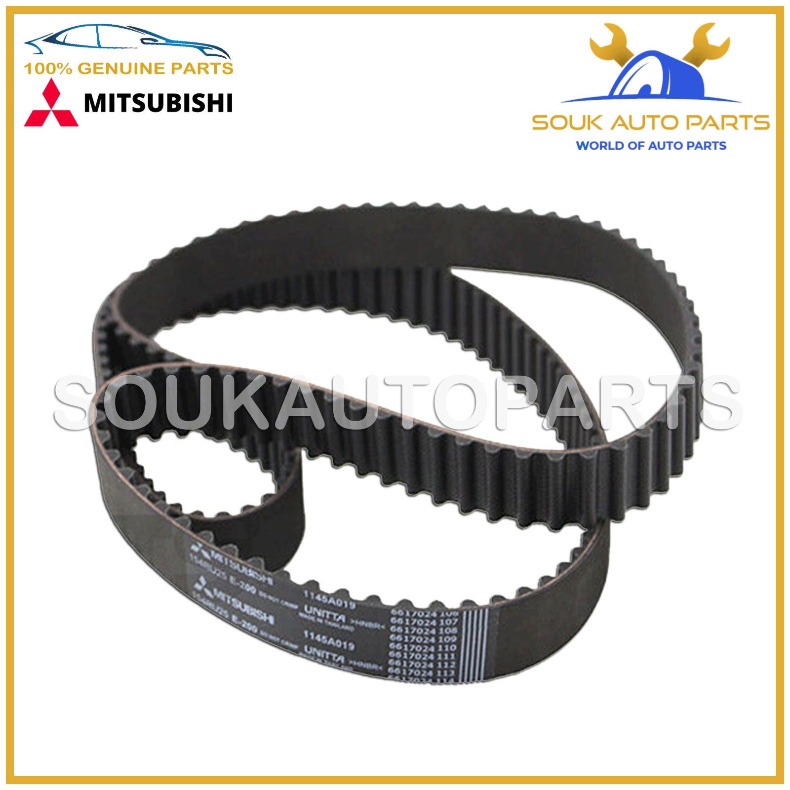 Dây curoa cam Mitsubishi Triton (154-25) Mã phụ tùng 1145A019T