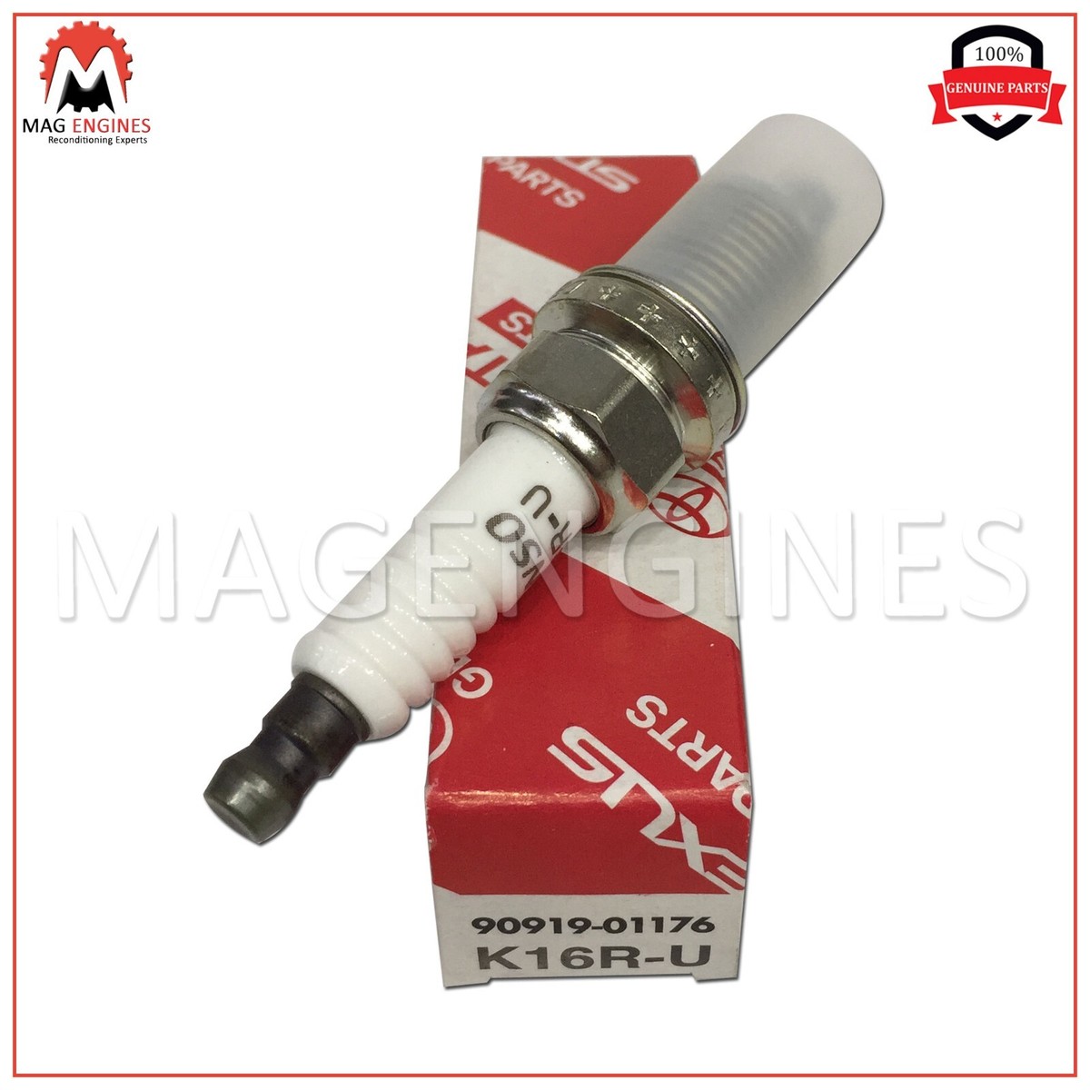 Bugi đánh lửa Vios 1NZ Mã phụ tùng 9091901176