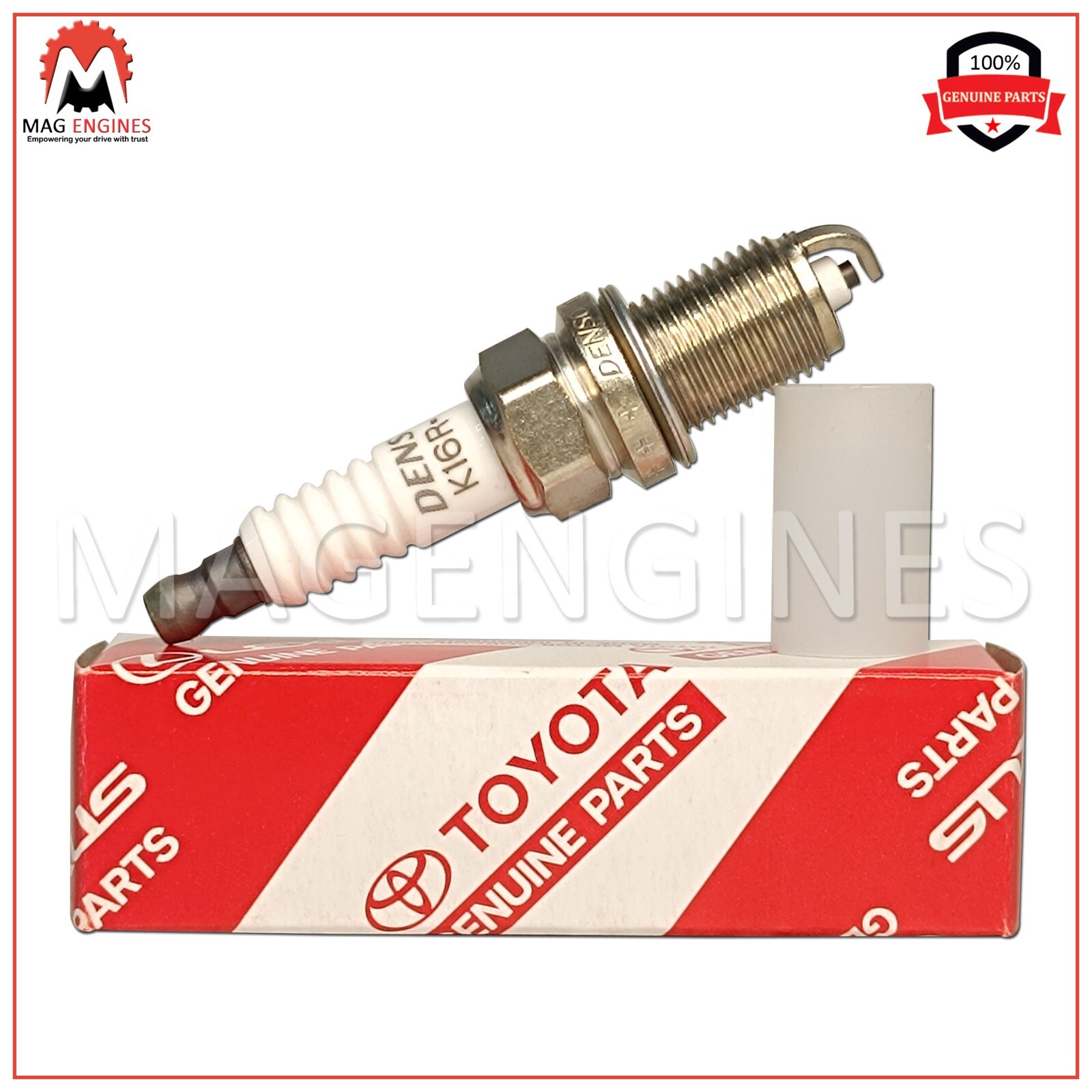Bugi đánh lửa Vios 1NZ Mã phụ tùng 9091901176