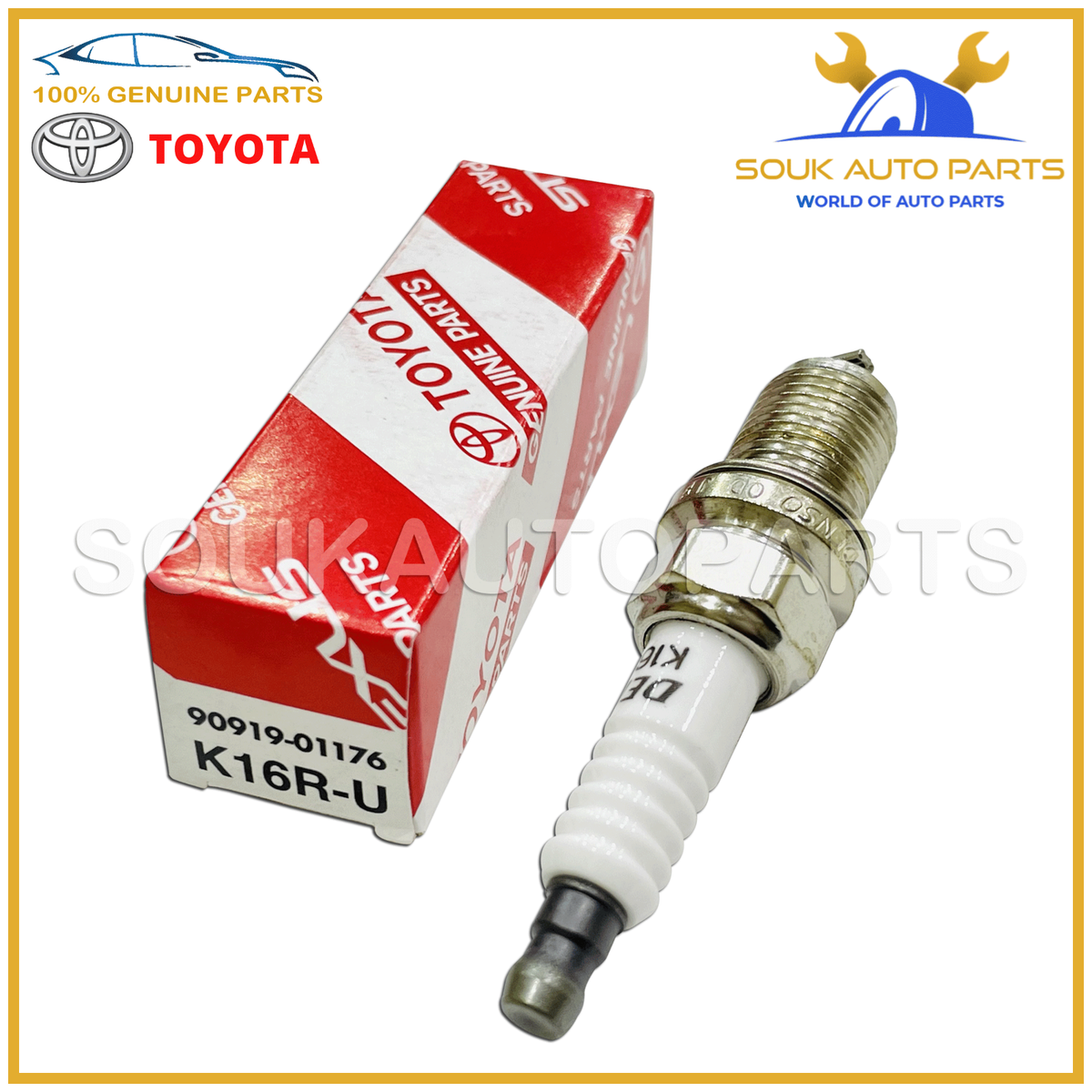 Bugi đánh lửa Vios 1NZ Mã phụ tùng 9091901176