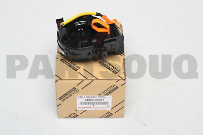 Cuộn cáp xoắn vô lăng Camry 2.4 (Cuộn điện còi) Mã phụ tùng 843060d021