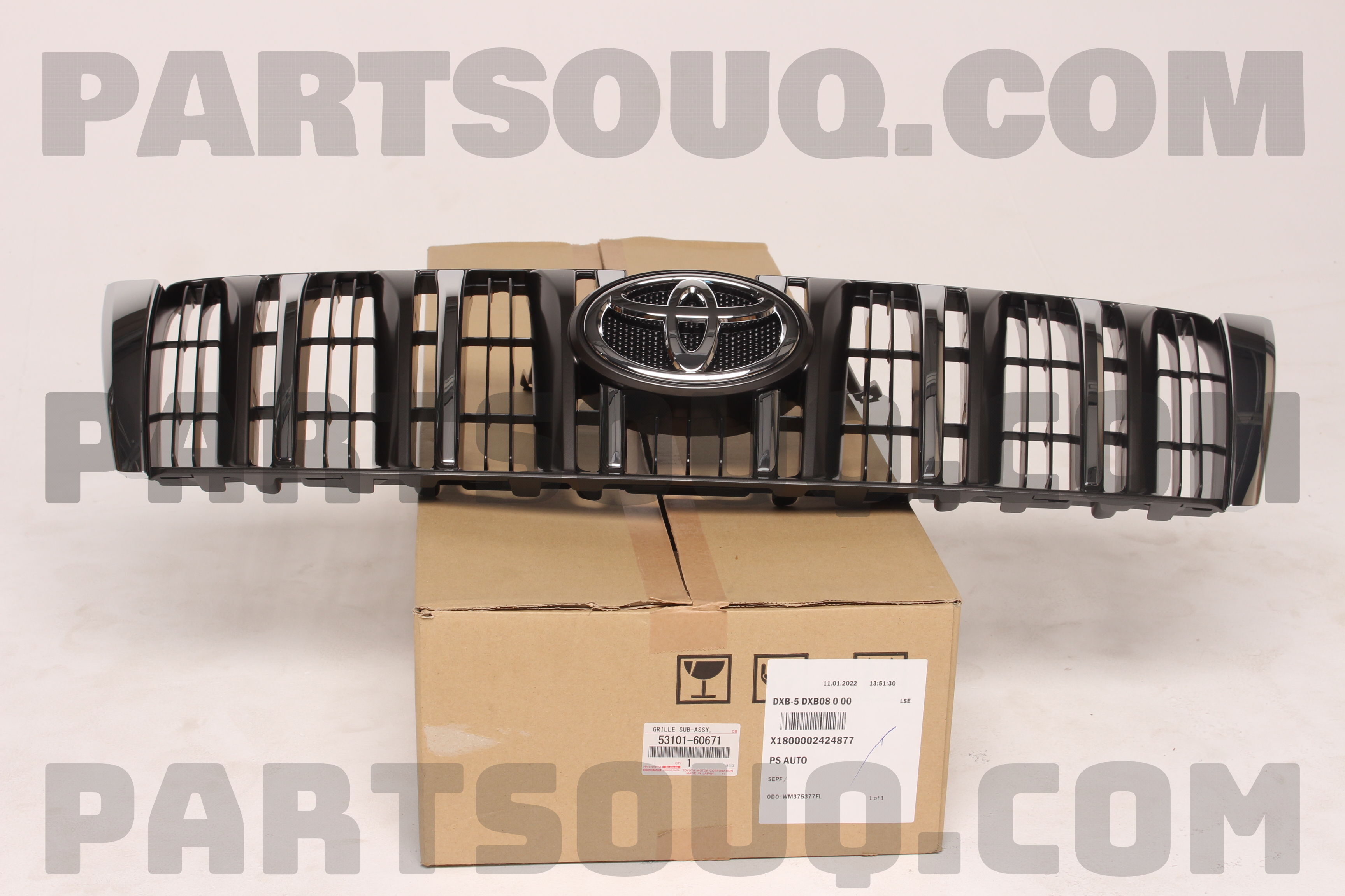 Ca lăng Prado 2010 Mã phụ tùng 5310160671