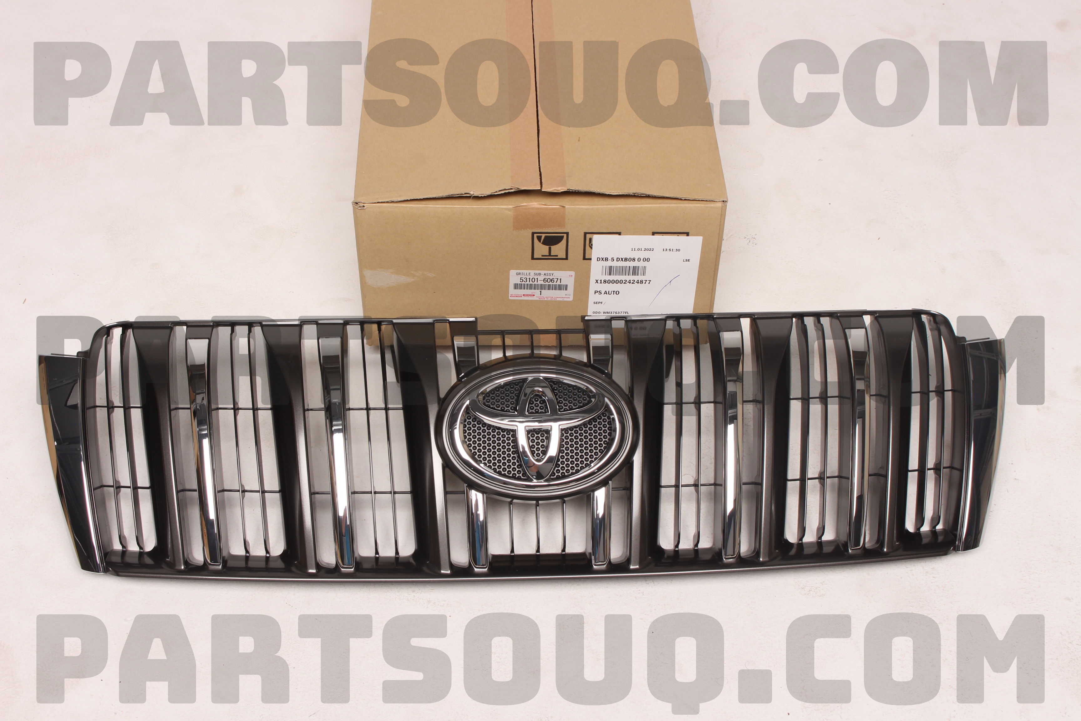 Ca lăng Prado 2010 Mã phụ tùng 5310160671