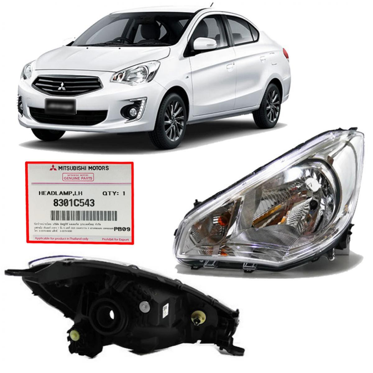 Đèn pha Triton (Đèn lái trước Triton) Mã phụ tùng 8301B549-8301B550