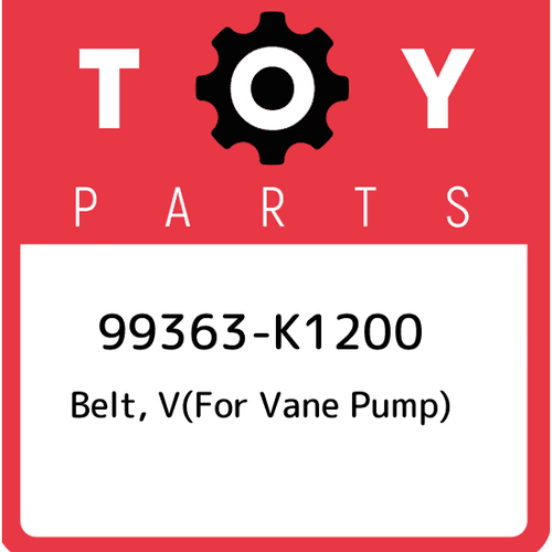 Dây curoa bơm trợ lực Camry 2010 2.5 USA 3PK1200 Mã phụ tùng 99363K1200