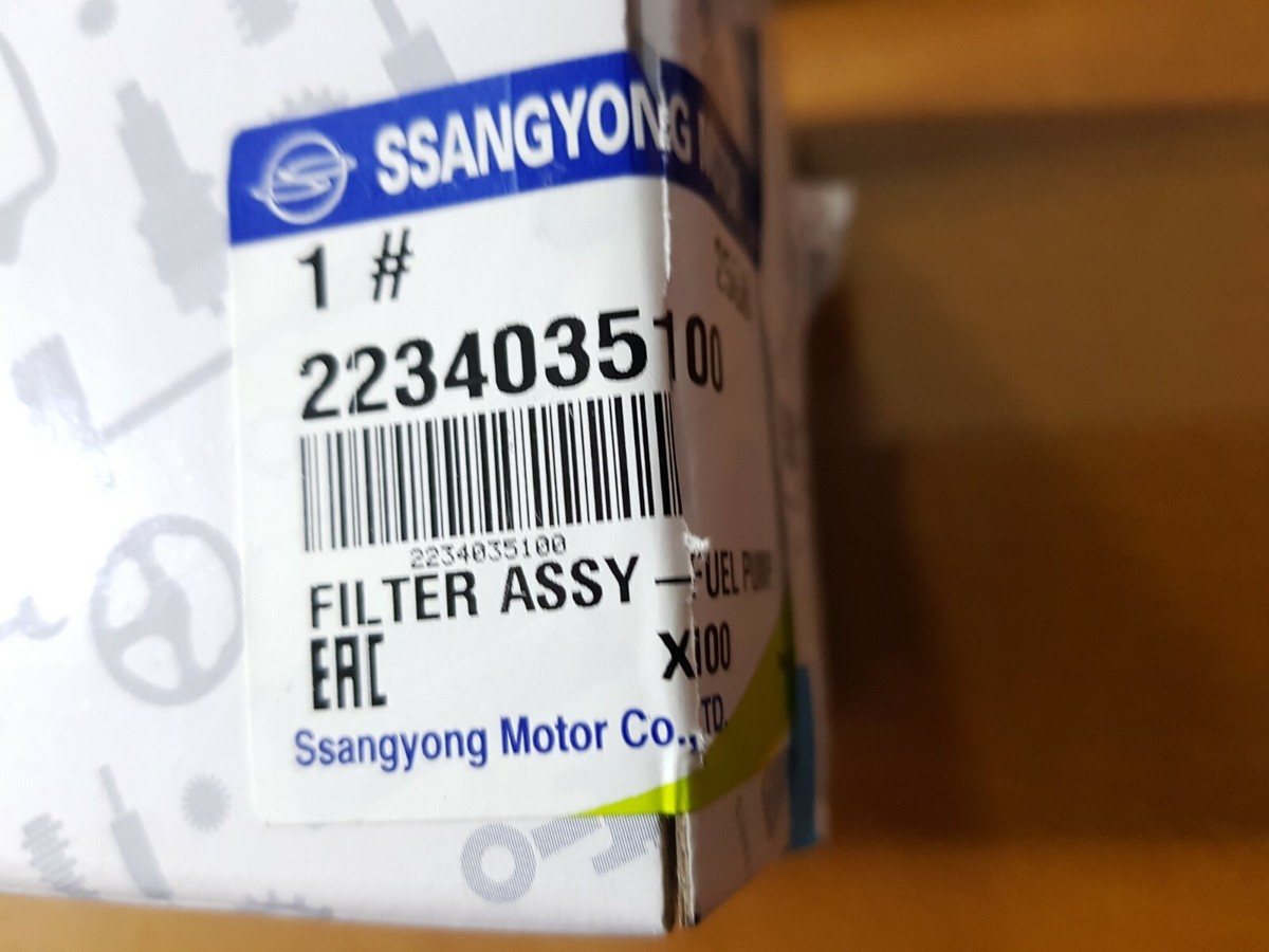 Lọc xăng SsangYong Tivoli Mã phụ tùng 2234035100