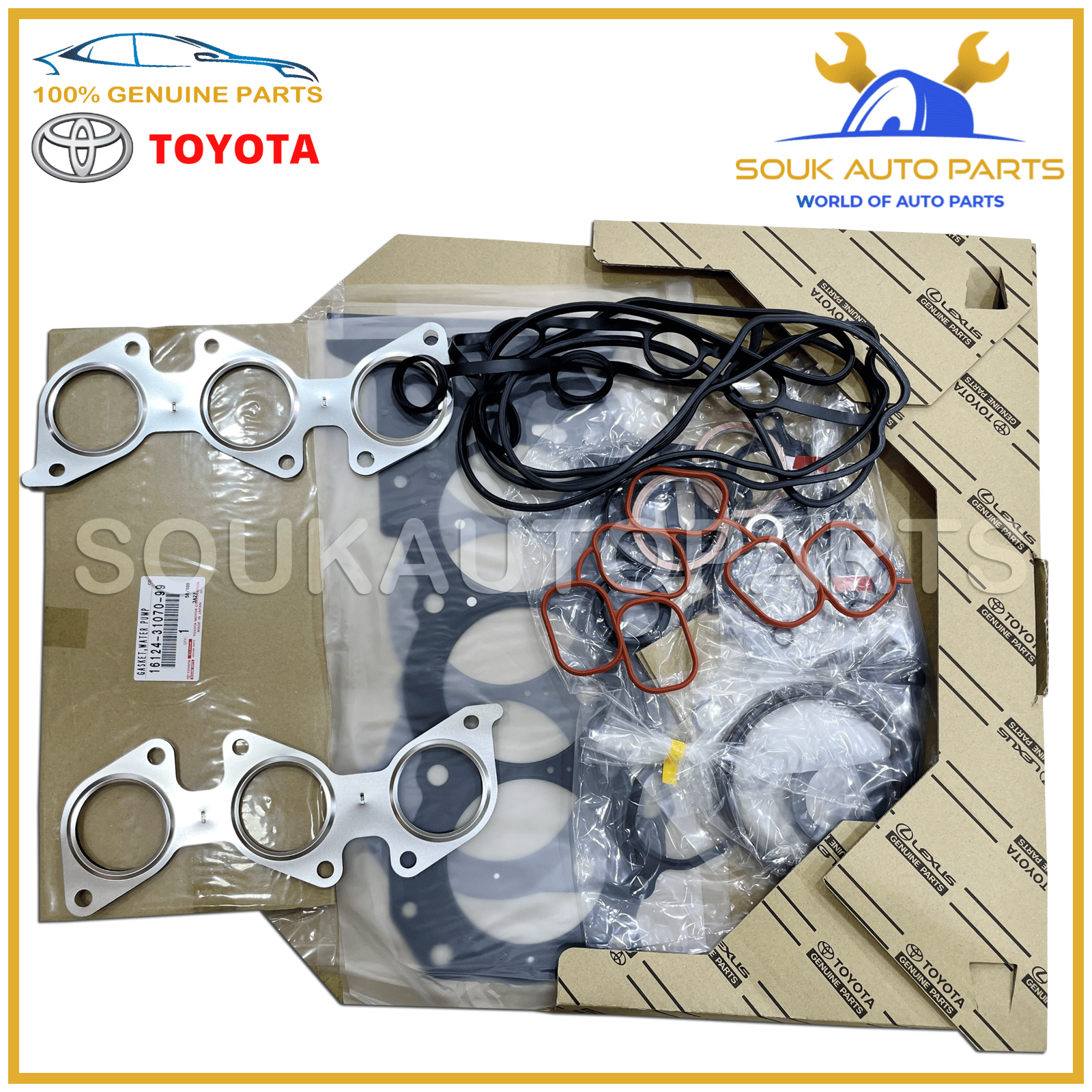 Bộ gioăng phớt đại tu Prado 1GR Mã phụ tùng 0411131343