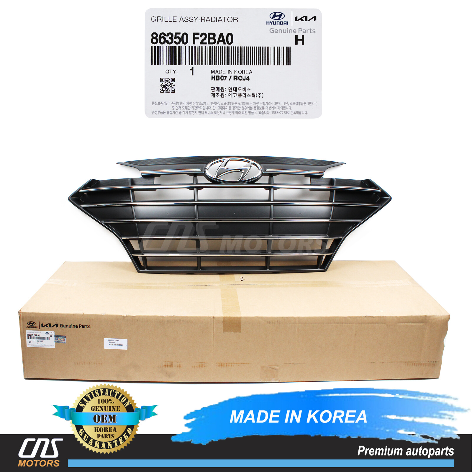 Mặt ca lăng Elantra 2019 2.0 (Mặt galant Elantra) Mã phụ tùng 86350F2BB0
