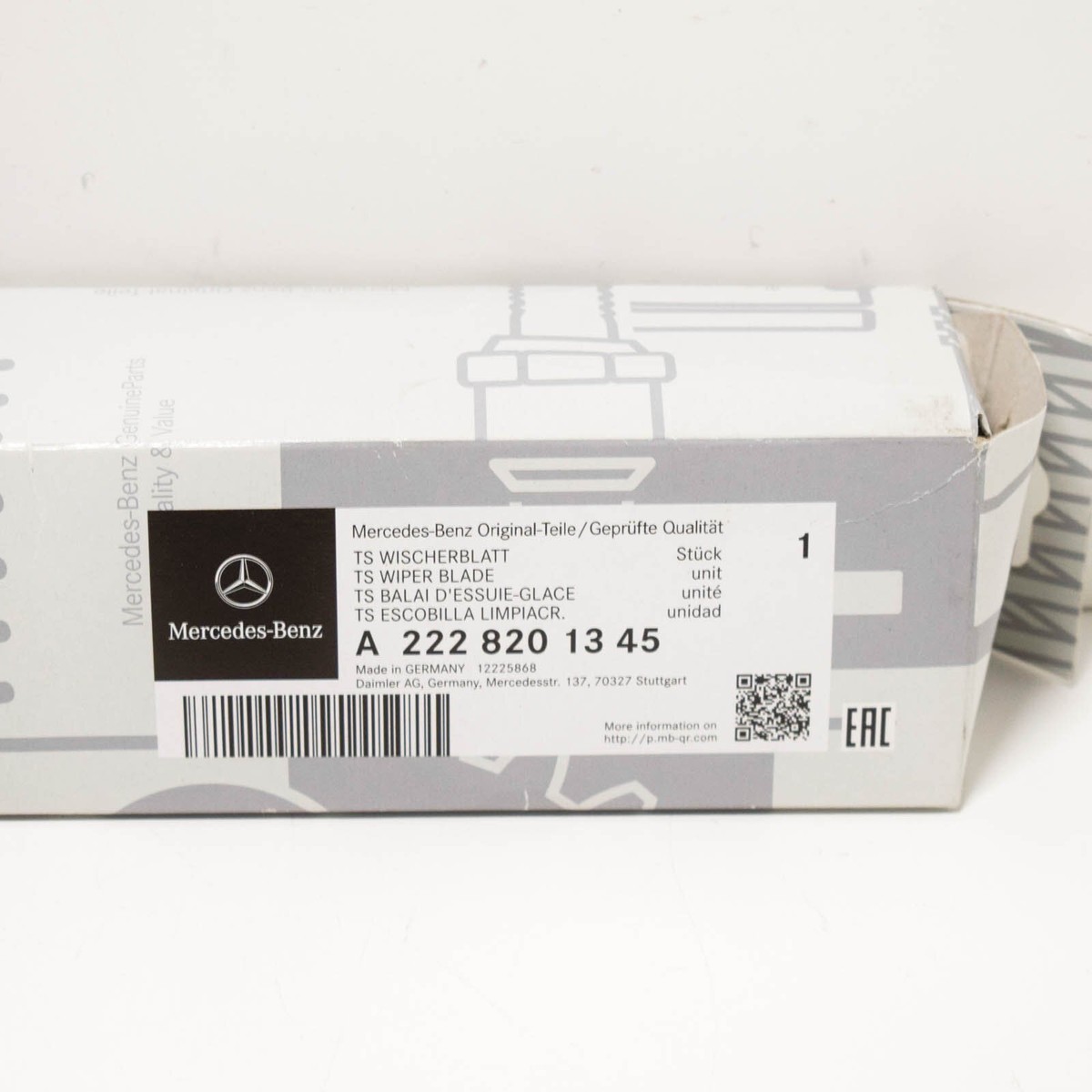 Chổi gạt mưa trước Mercedes S400 2015 Mã phụ tùng A2228201345