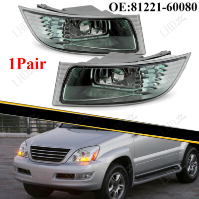 Đèn cản trước GX470 (Đèn ba đờ xốc trước GX470) Mã phụ tùng 8121160160-8122160080