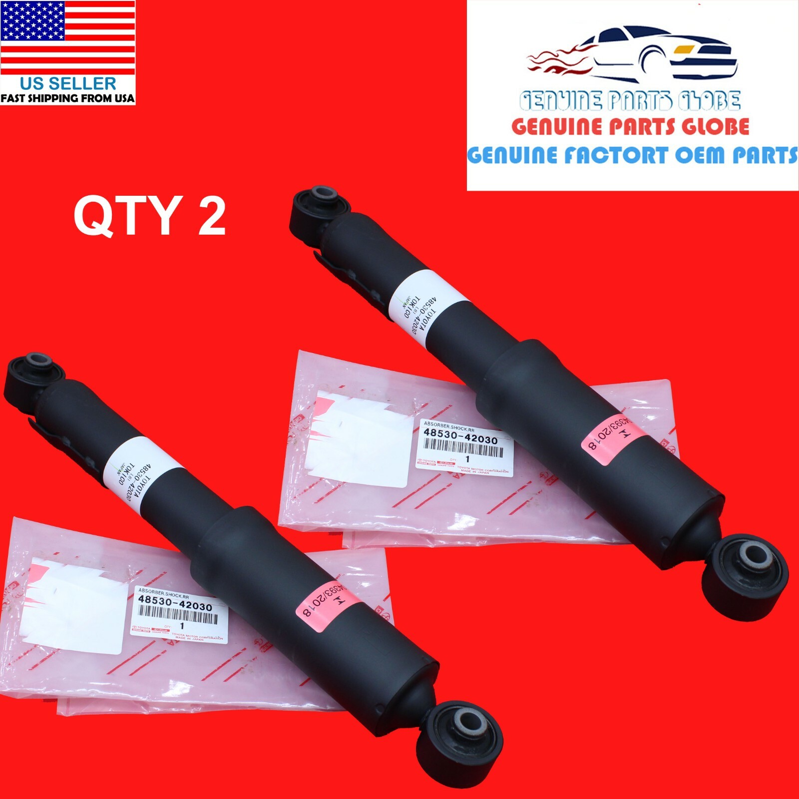Giảm xóc sau Rav4 2008 (Phuộc nhún sau Rav4) Mã phụ tùng 4853042030-4853042040-4853142131