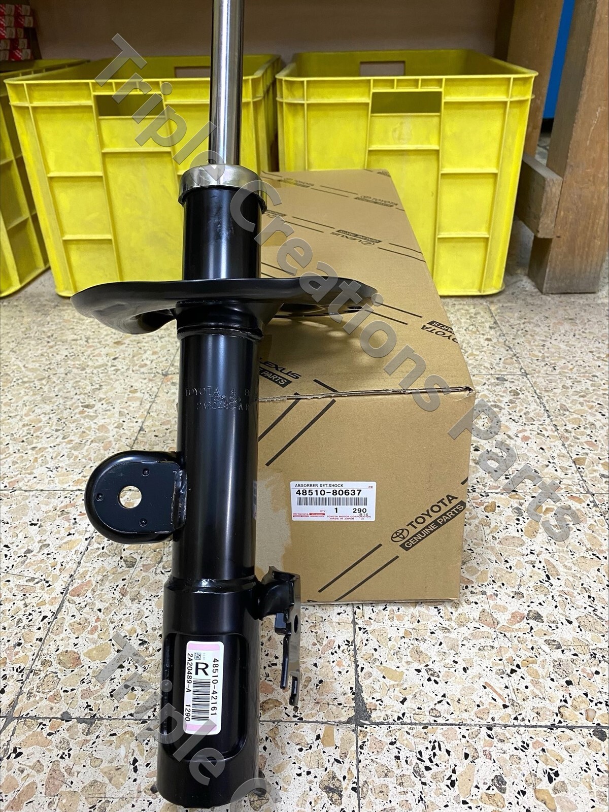 Phuộc nhún trước Rav4 2005-2008 (Giảm xóc trước Rav4) Mã phụ tùng 4851080637-4851080638-4852080340
