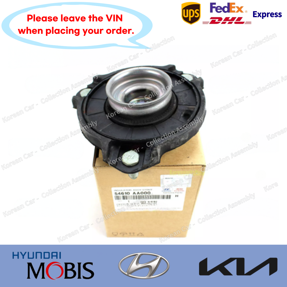 Giảm xóc trước Hyundai Equues (Phuộc nhún trước Equues) Mã phụ tùng 546603BA00-546023B000-546503BA00-546013B000