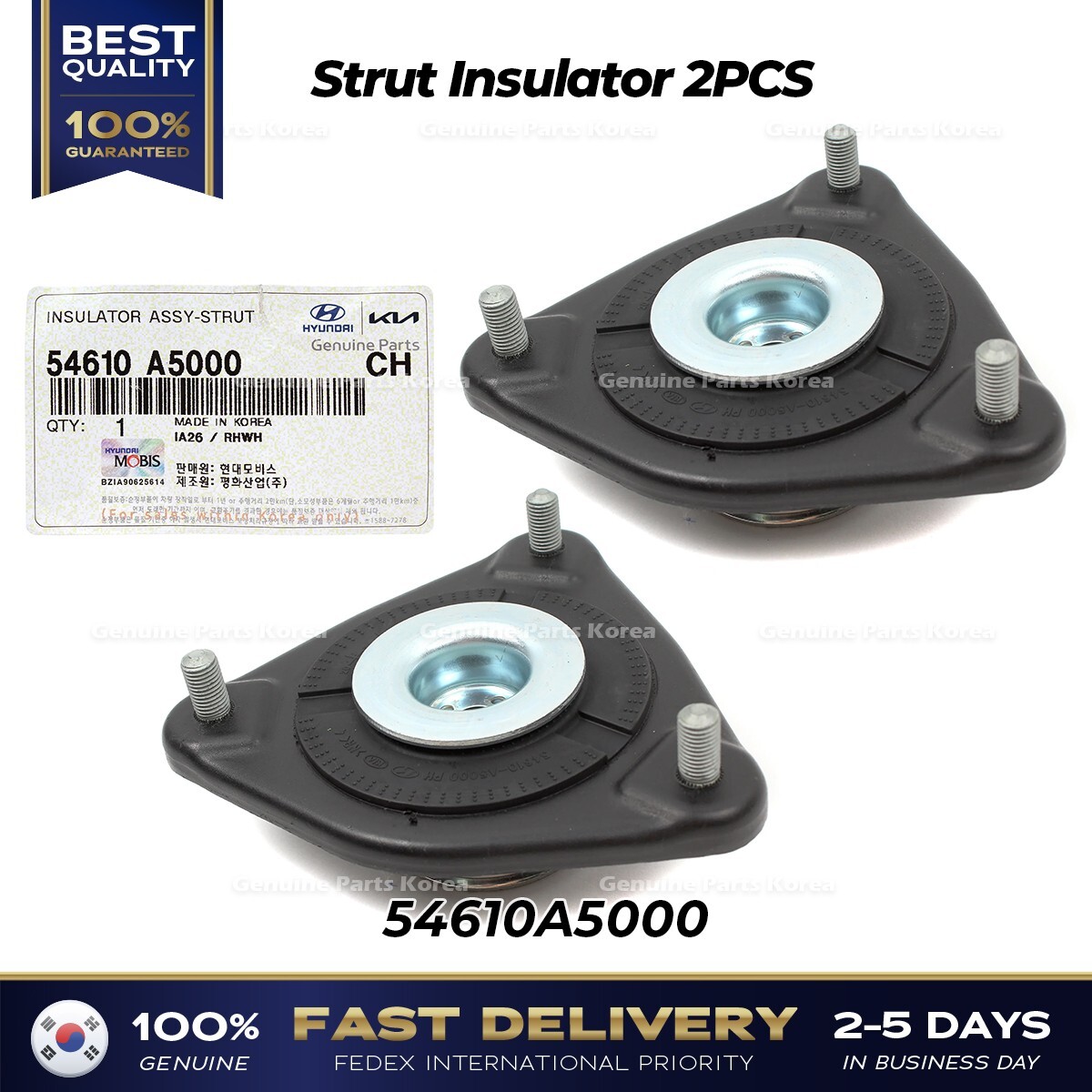Giảm xóc trước Hyundai Equues (Phuộc nhún trước Equues) Mã phụ tùng 546603BA00-546023B000-546503BA00-546013B000