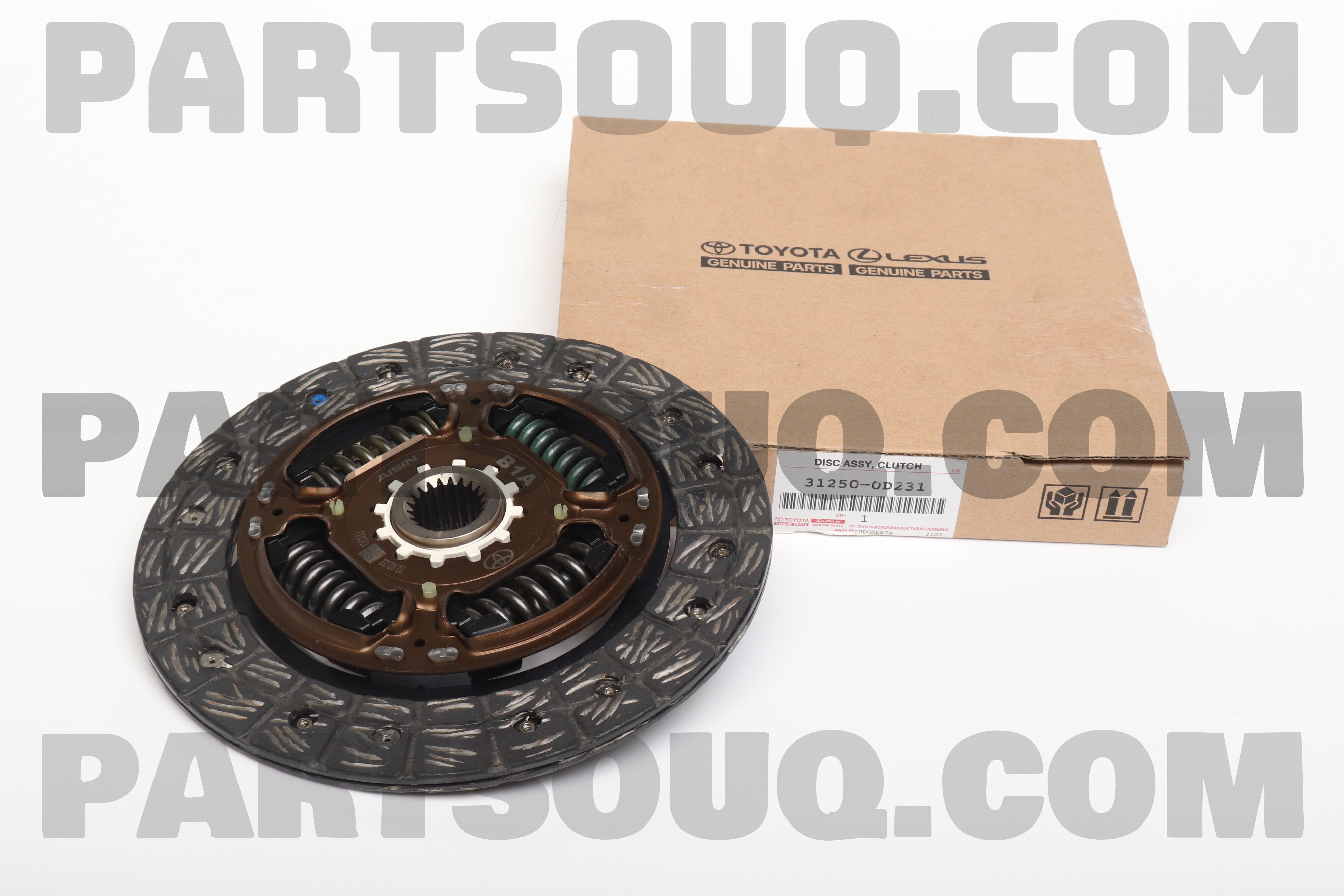 Đĩa côn Yaris 1KR 1.0 R19 (Lá côn Yaris 1KR) Mã phụ tùng 312500D083