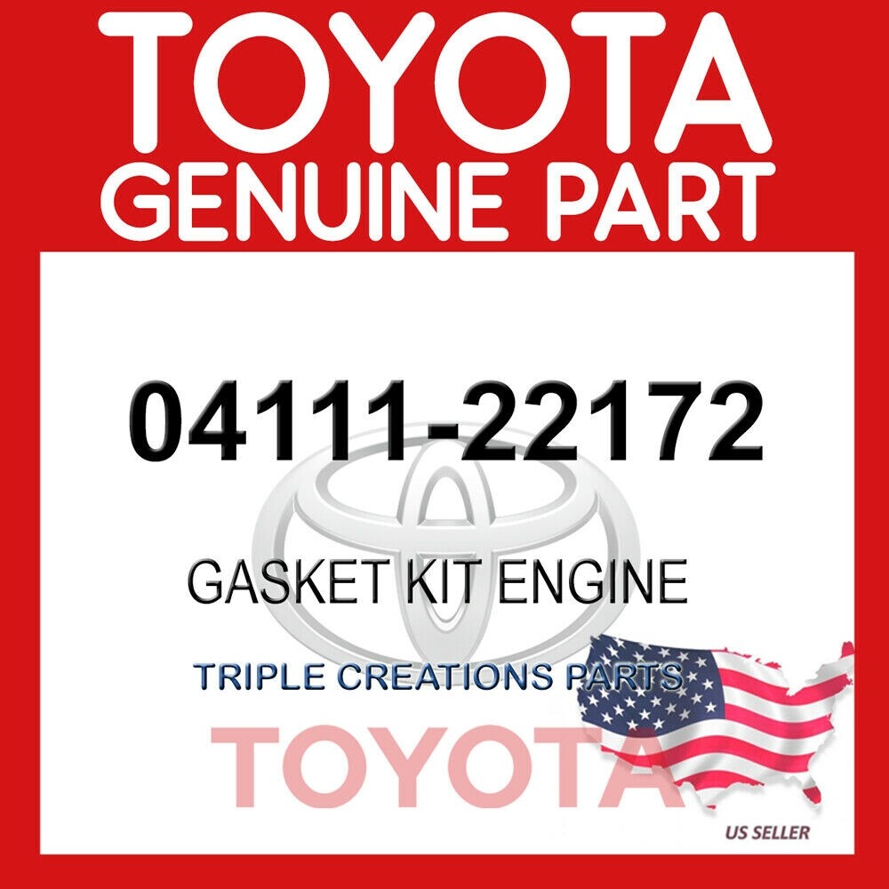 Bộ gioăng phớt đại tu Altis 2001-2007 1ZZ J 1NZ Mã phụ tùng 0411122172