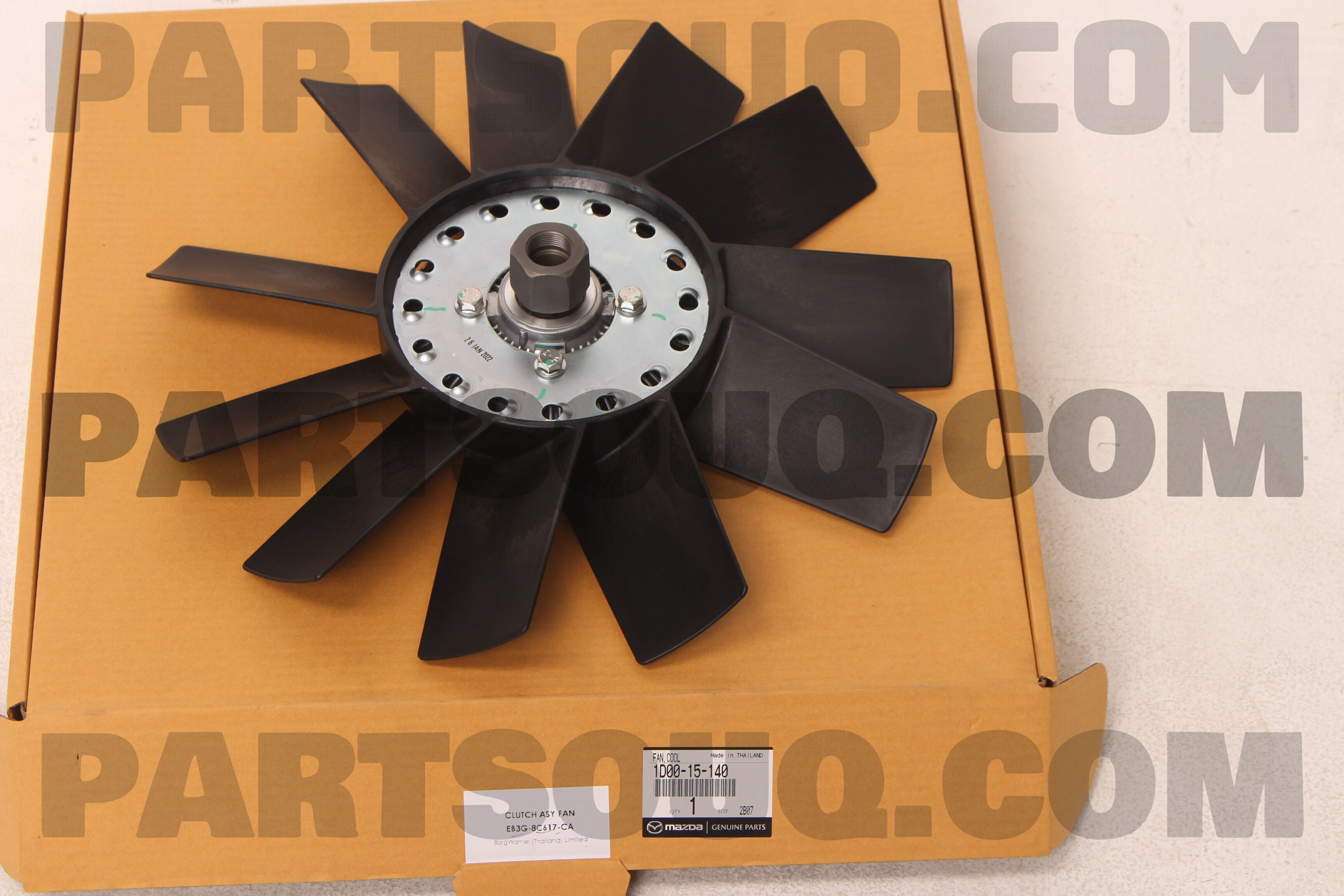 Ly tâm quạt két nước Mazda BT50 Mã phụ tùng U20115140A