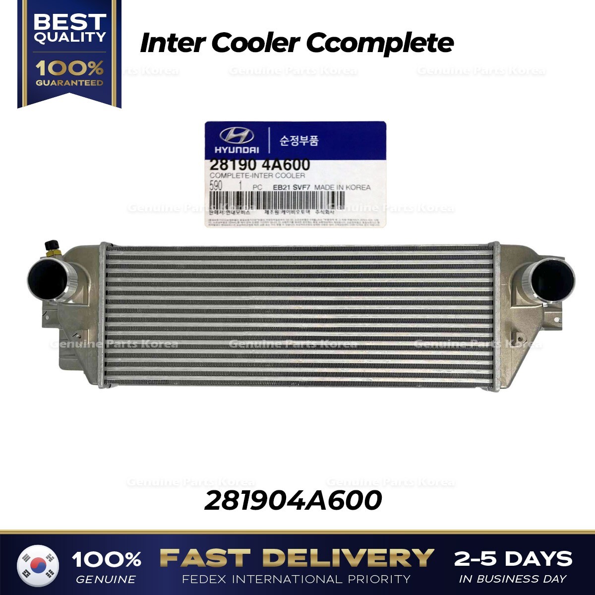 Két làm mát turbo Solati Mã phụ tùng 281904A600
