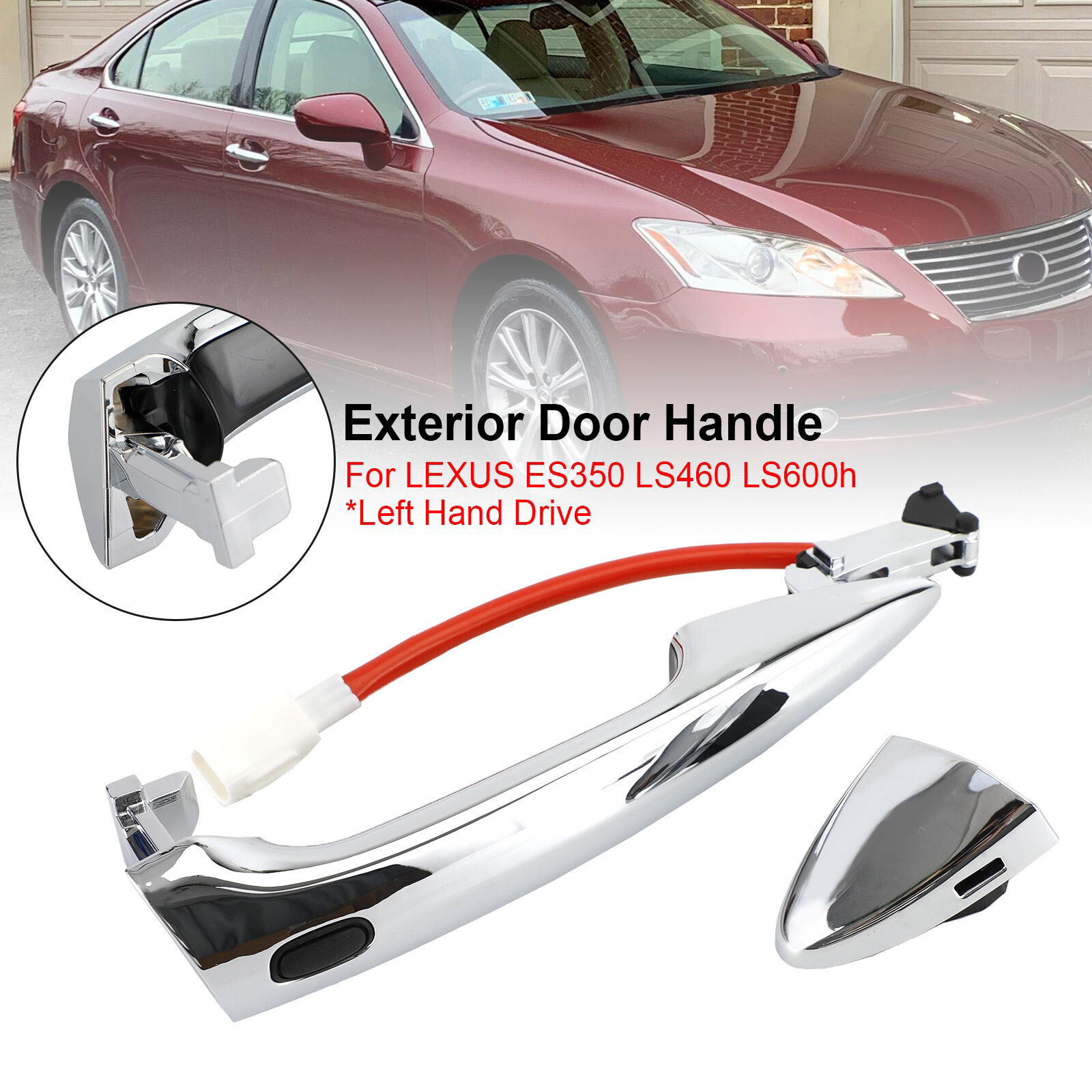 Tay mở cửa trước ngoài Lexus LS460 Mã phụ tùng 6921033090