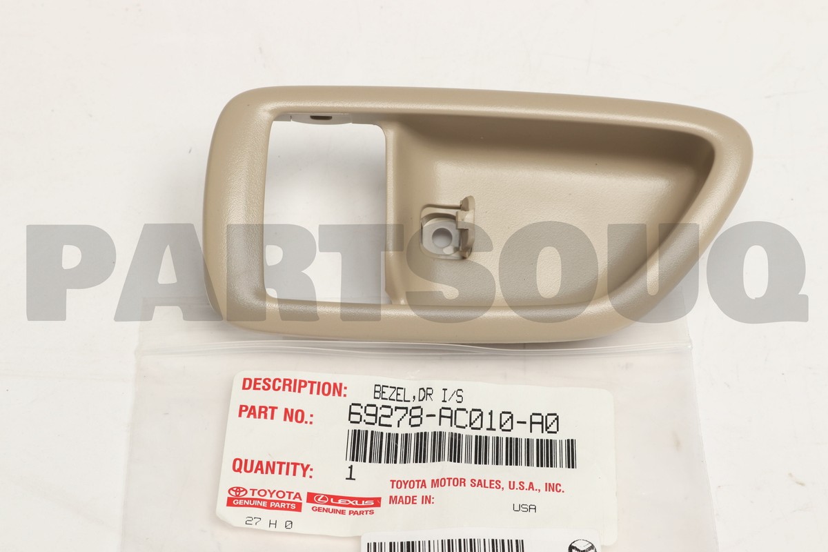 Ốp tay mở cửa trước trong Avalon 2003 Mã phụ tùng 69278AC010A0