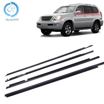 Nẹp chân kính cánh cửa ngoài Lexus GX470 Mã phụ tùng 7572260080