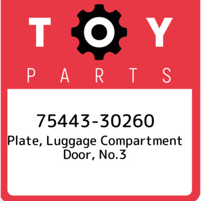 Chữ Super Saloon xe Crown 3.0 Mã phụ tùng 7544330260