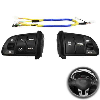 Công tắc điều khiển trên vô lăng Sportage Mã phụ tùng 967003W000WK-967003W301WK