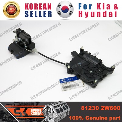 Cơ cấu mở cửa hậu Santafe 2012-2018 (Cơ cấu khóa cửa hậu) Mã phụ tùng 812302W600