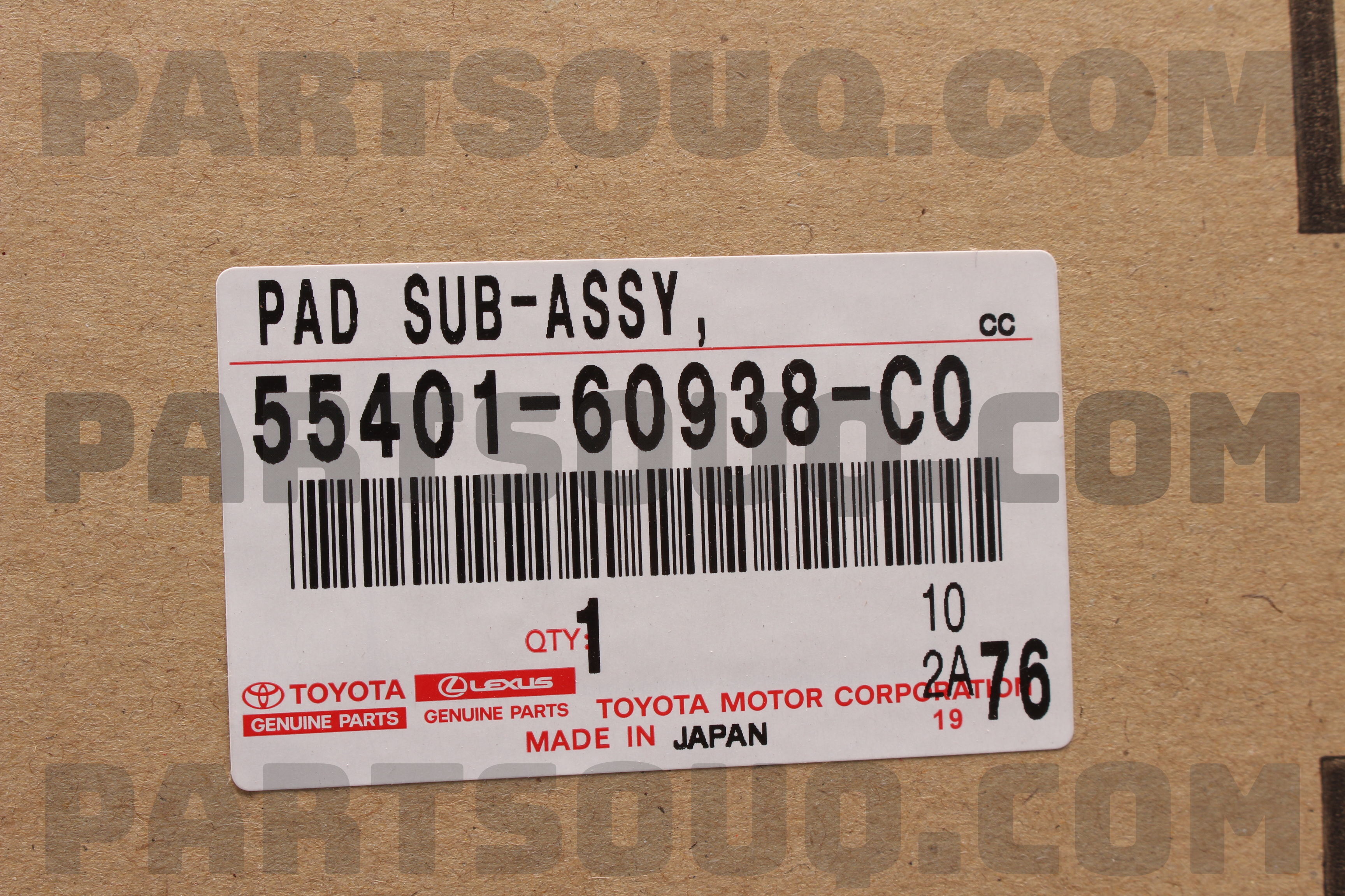 Táp lô Toyota Prado 2008 Mã phụ tùng 5540160922C0