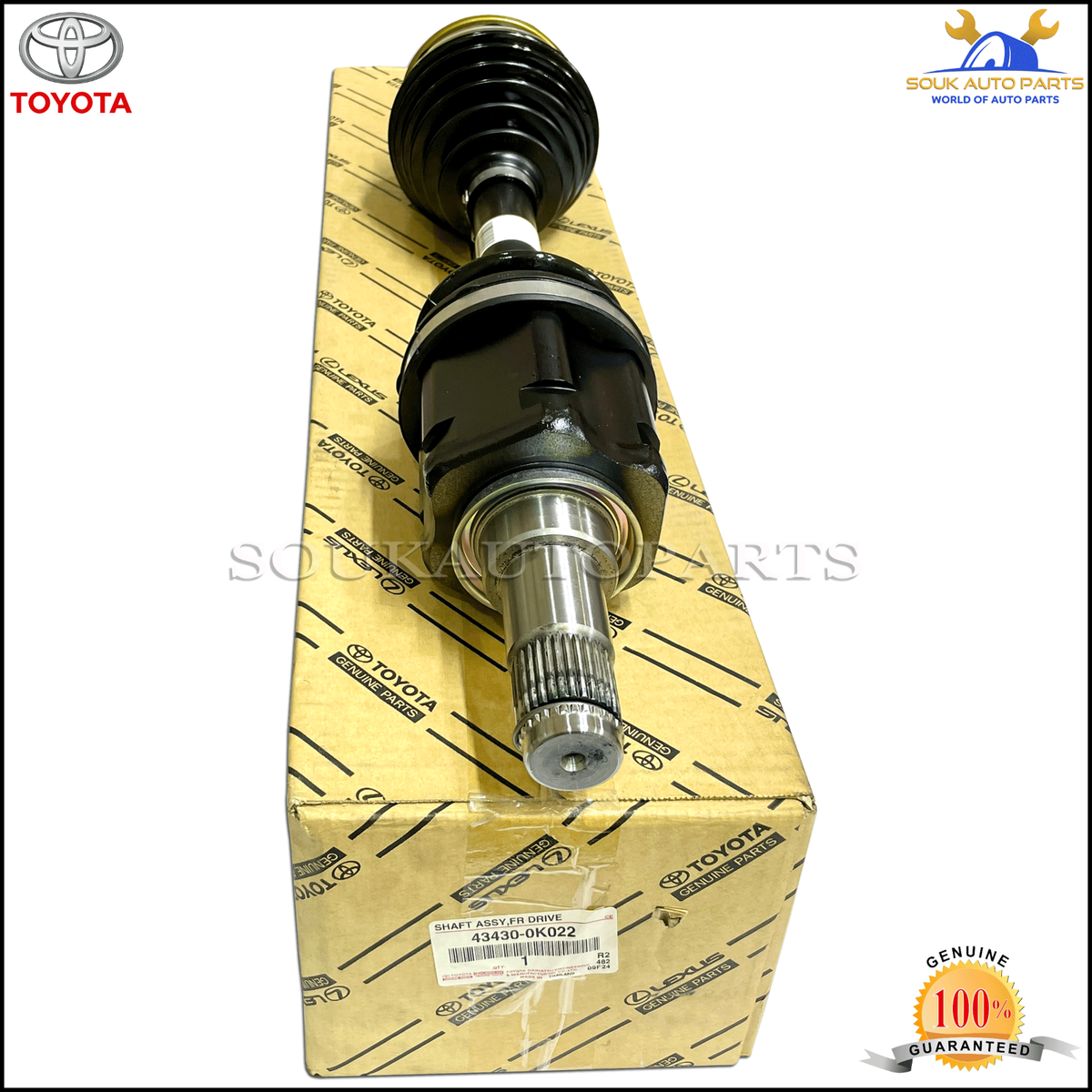 Cây láp Fortuner 2008-2011 (Trục láp Fortuner) Mã phụ tùng 434300k022