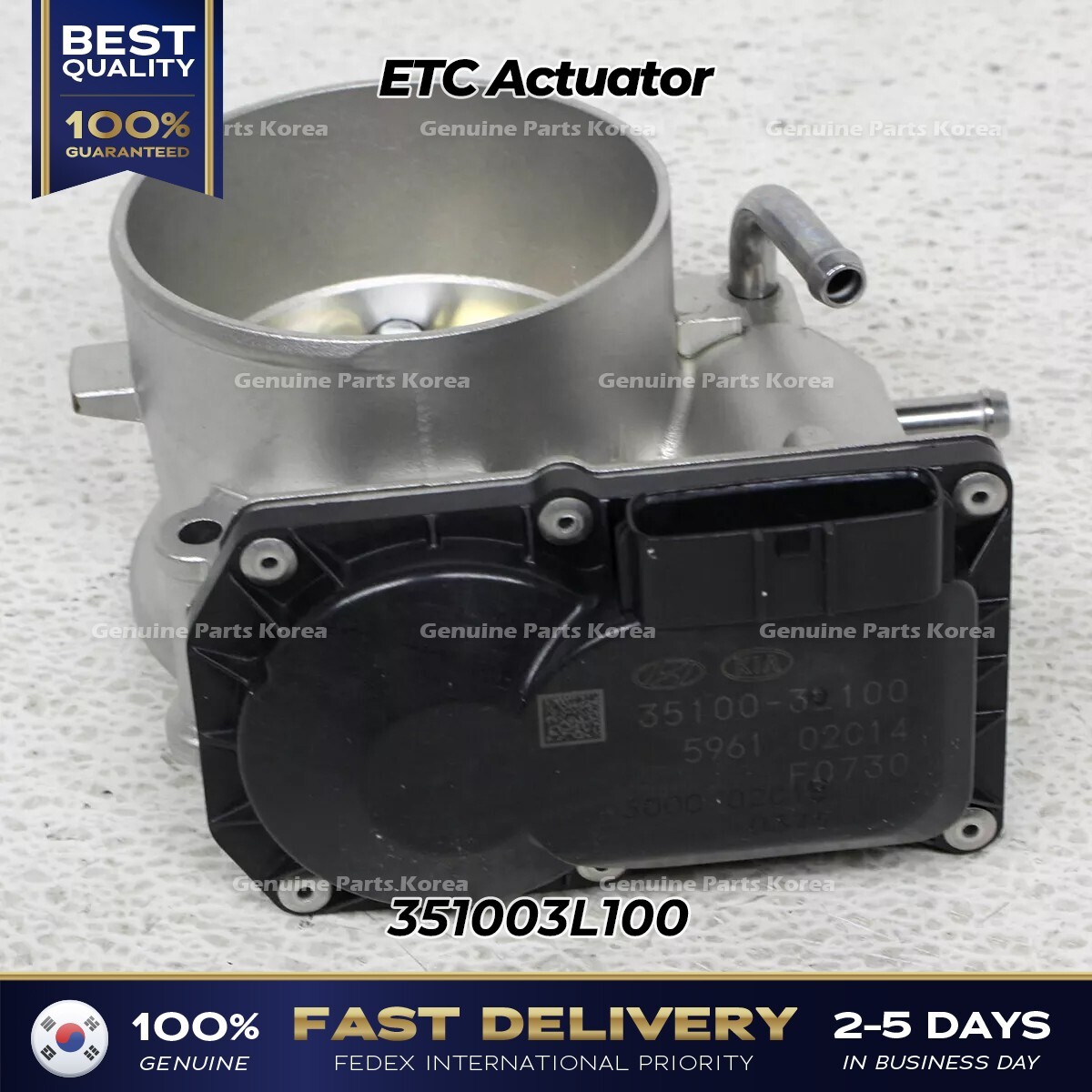 Thân bướm ga Terracan Mã phụ tùng 3510039850