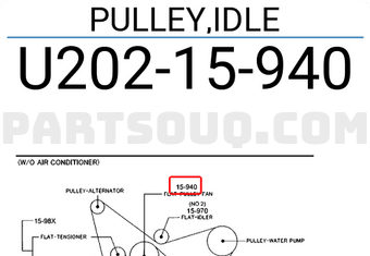 Bi tỳ curoa tổng Mazda BT50 Mã phụ tùng U20215940