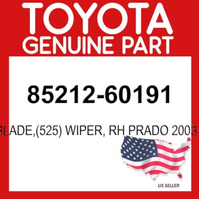 Gạt nước kính chắn gió Prado (Chổi gạt mưa trước Lexus Prado) Mã phụ tùng 8521260191