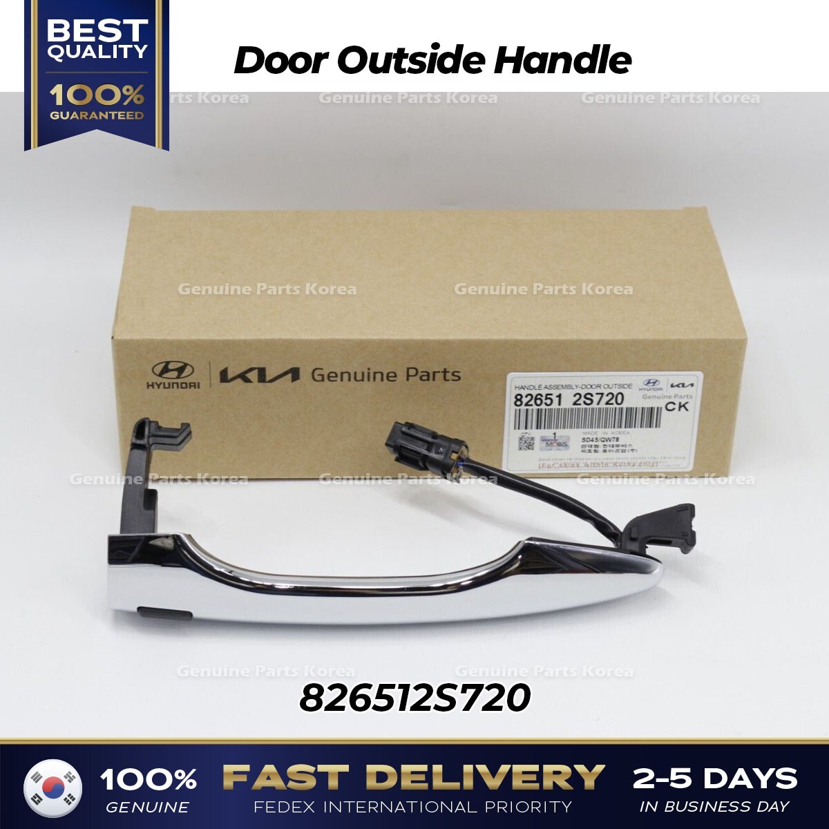 Tay mở cửa ngoài Tucson 2010 smartkey Mã phụ tùng 826512S720