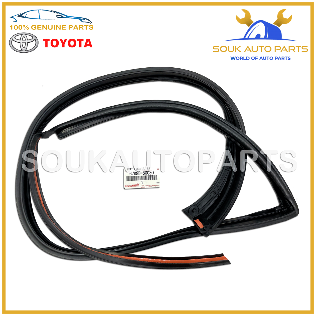 Gioăng cánh cửa sau Camry 2007-2010 USA (Ron cánh cửa Camry) Mã phụ tùng 6787233080-6787206040