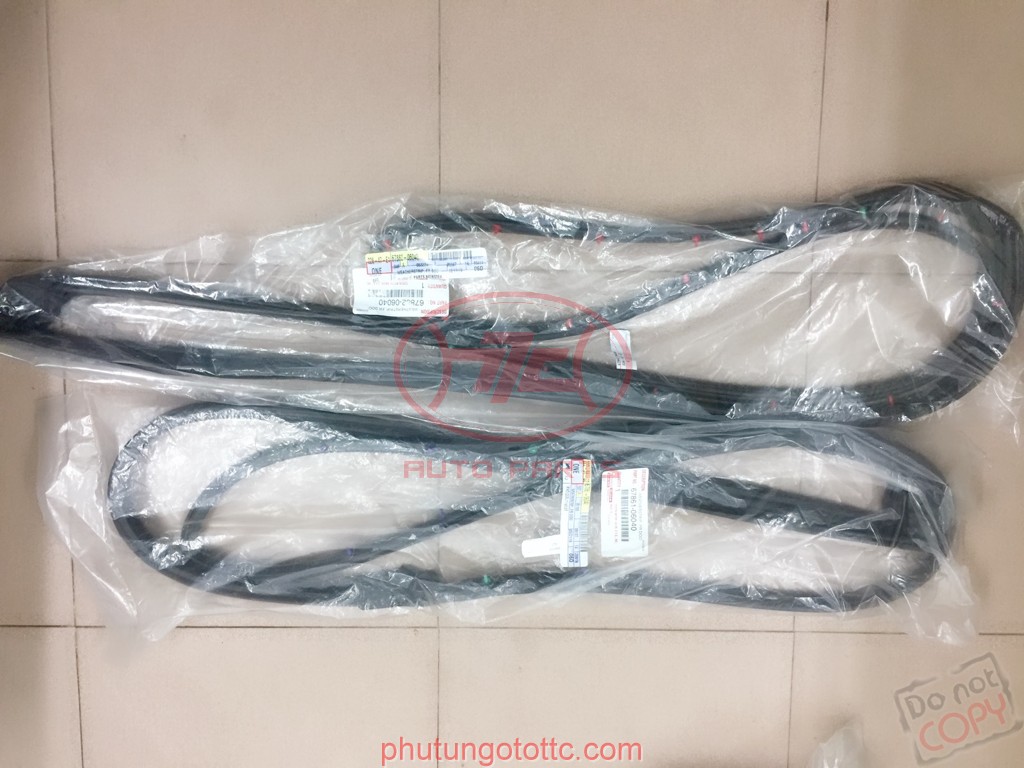 Gioăng cánh cửa trước Camry 2007-2010 USA (Ron cánh cửa trước Camry) Mã phụ tùng 6786133060-6786133080-6786106040