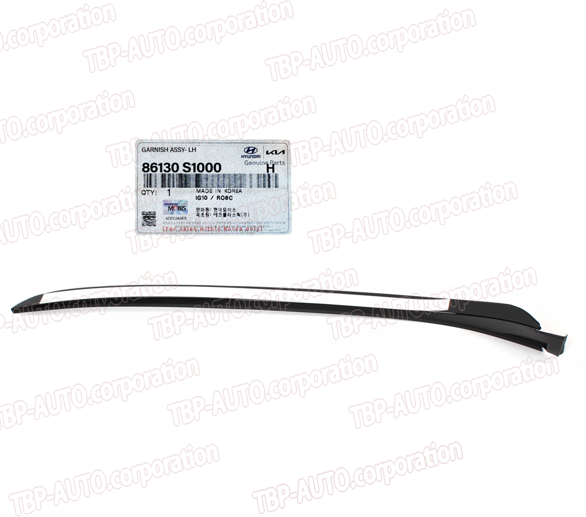 Gioăng kính chắn gió Tucson 2010 (Ron kính chắn gió Tucson) Mã phụ tùng 86130A7000-861302S000